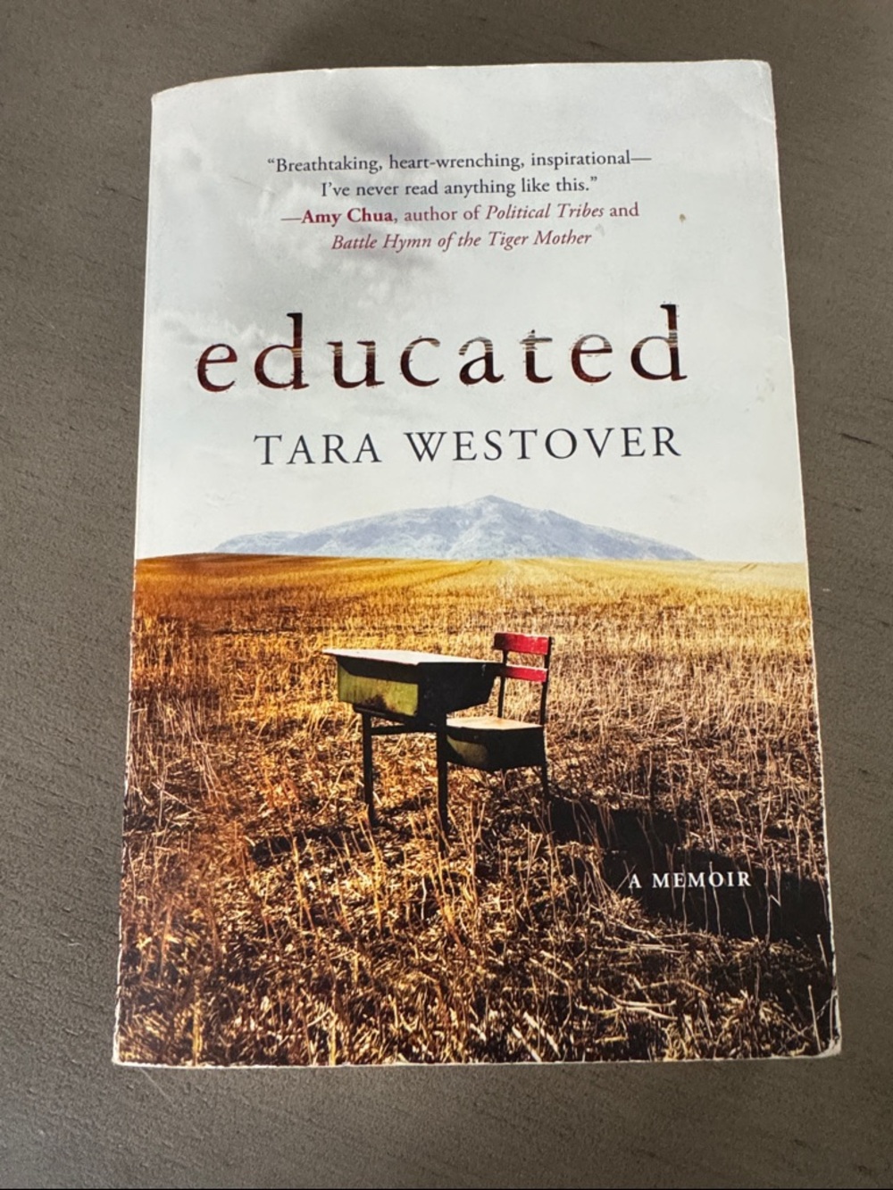 Educated by Tara Westover - Paperback Book